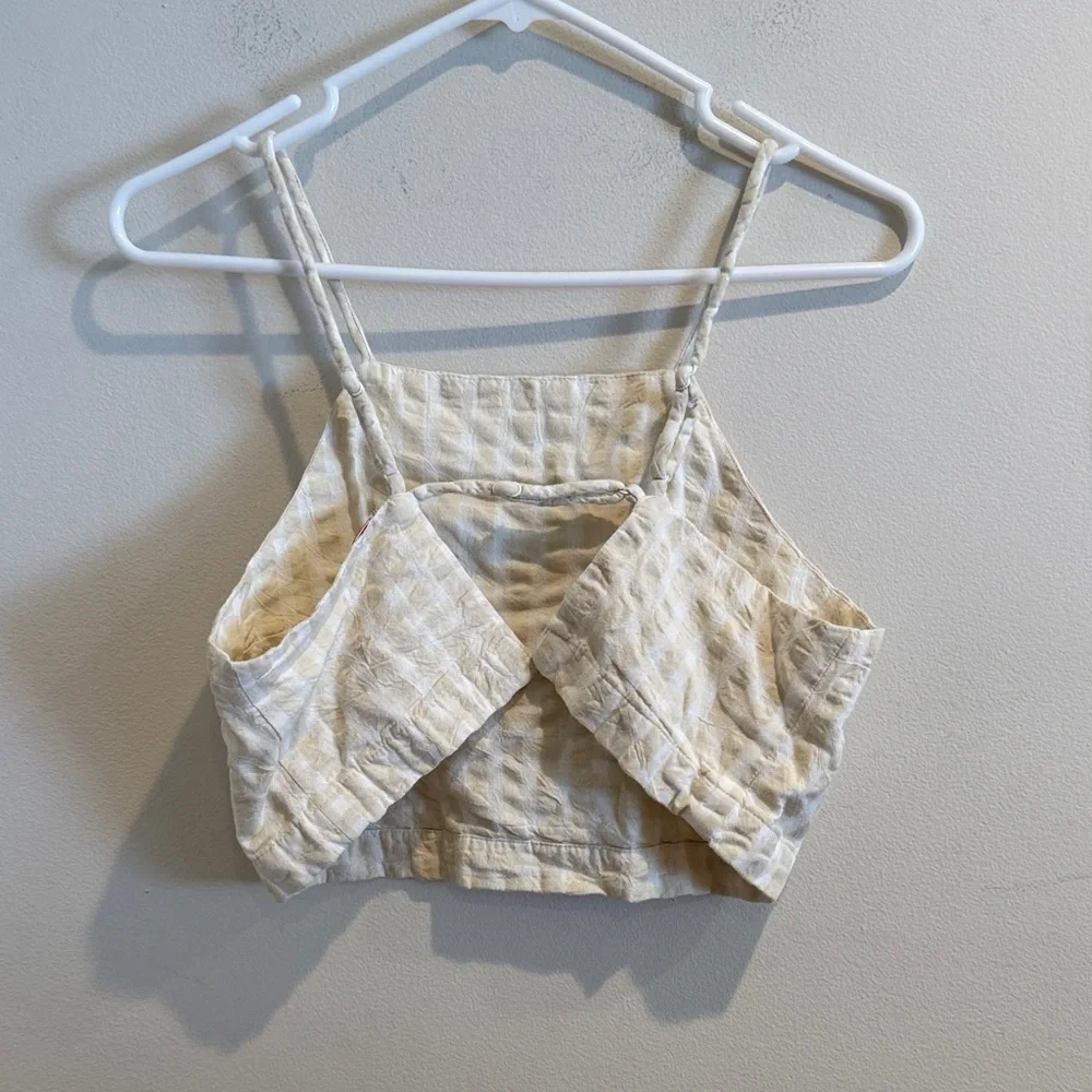 NWT Free People Tulip Set‎ Crop Top & Trousers Summer Outfit Ivory, Small